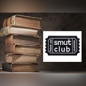 $1 SMUT BOOK PIN BROOCH. ENAMEL/METAL. NEW. $1 WITH ANY $10 ORDER OR MORE